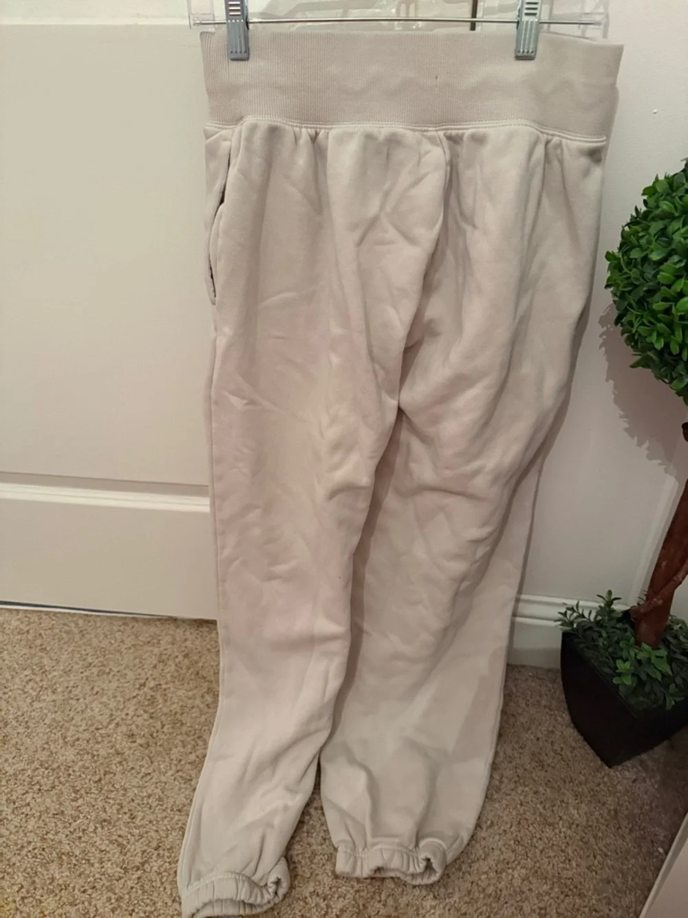 Nike Neutral Drawstring Sweatpants - Picture 3 of 5